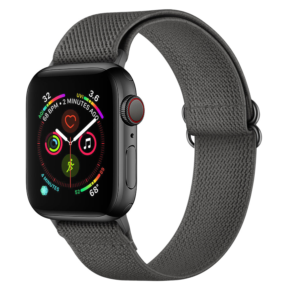 Adjustable Woven Polyester Watchband Wrist Strap Replacement for Apple Watch Series 9 8 7 6 SE (2023) SE(2022) 40mm 3 2 1 38mm Adjustable Woven Polyester Watchband Wrist Strap Replacement for Apple Watch Series 9 8 7 6 SE (2023) SE(2022) 40mm 3 2 1 38mm